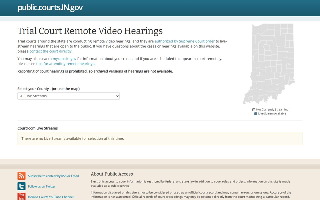 Fulton County court calendar courtroom live-stream selector